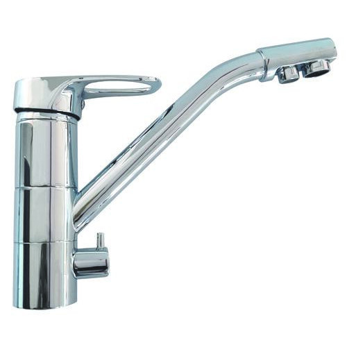 Robinet mitigeur 3 voies classique - Brillant