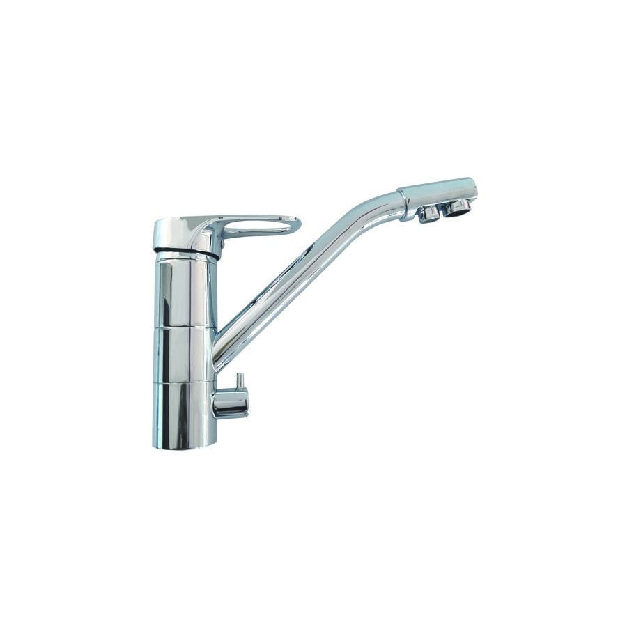 Robinet mitigeur 3 voies classique - Brillant