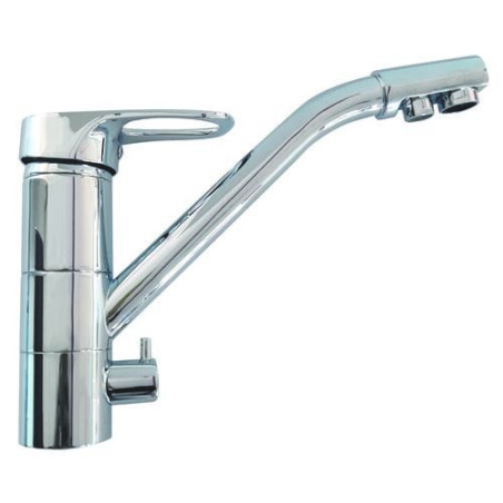 Robinet mitigeur 3 voies classique - Brillant