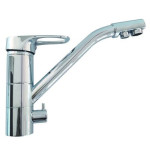 Robinet mitigeur 3 voies classique - Brillant