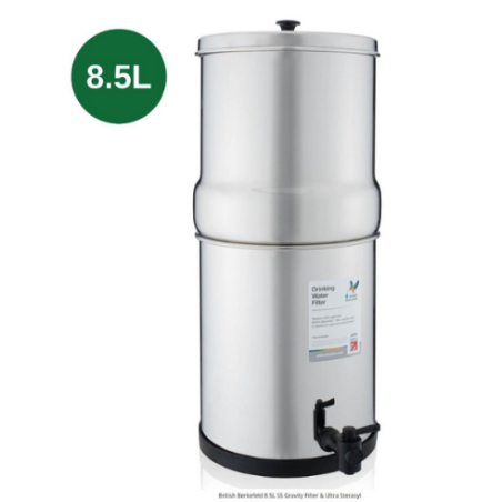 Pack complet BRITISH BERKEFELD 8.5L - 4 cartouches Ultra Sterasyl