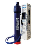 Paille à filtration d'eau réutilisable LIFELINE - Lifesaver