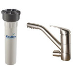 [PACK] Purificateur d'eau DOULTON HIP Biotect + mitigeur 3 voies classique - Satiné