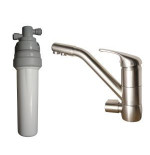 [PACK] Purificateur d'eau DOULTON Ecofast Biotect + mitigeur 3 voies classique - Satiné